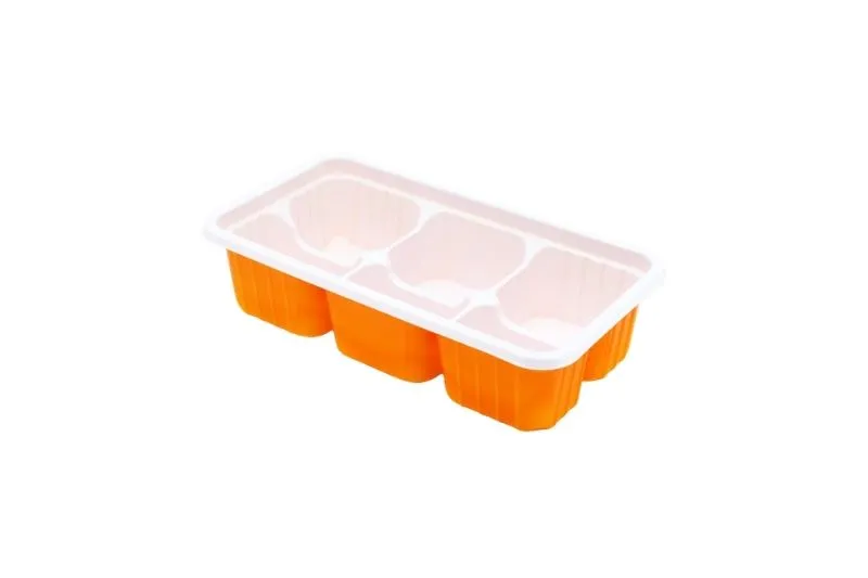 6 Compartment Ice Cream Container
