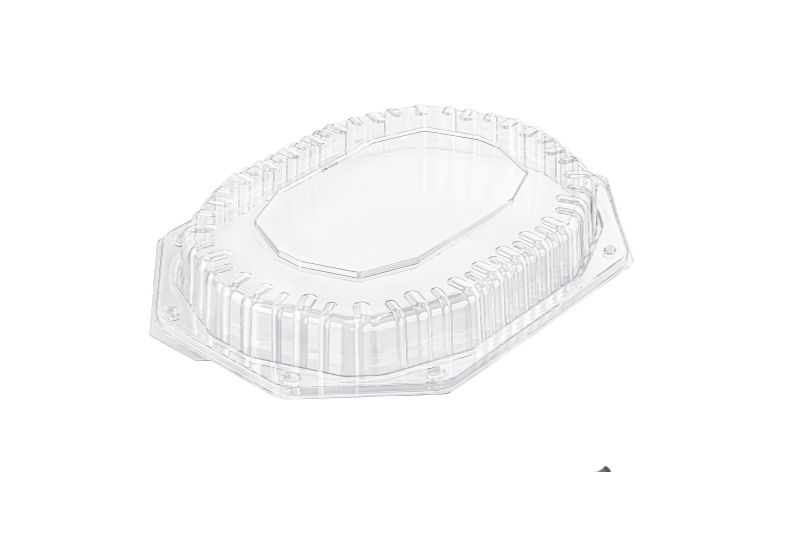 Tabak 21 cm Köşeli PP Beyaz