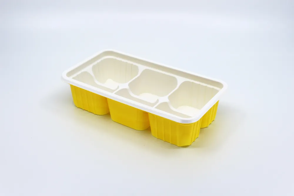 Tabak 21 cm Köşeli PP Beyaz