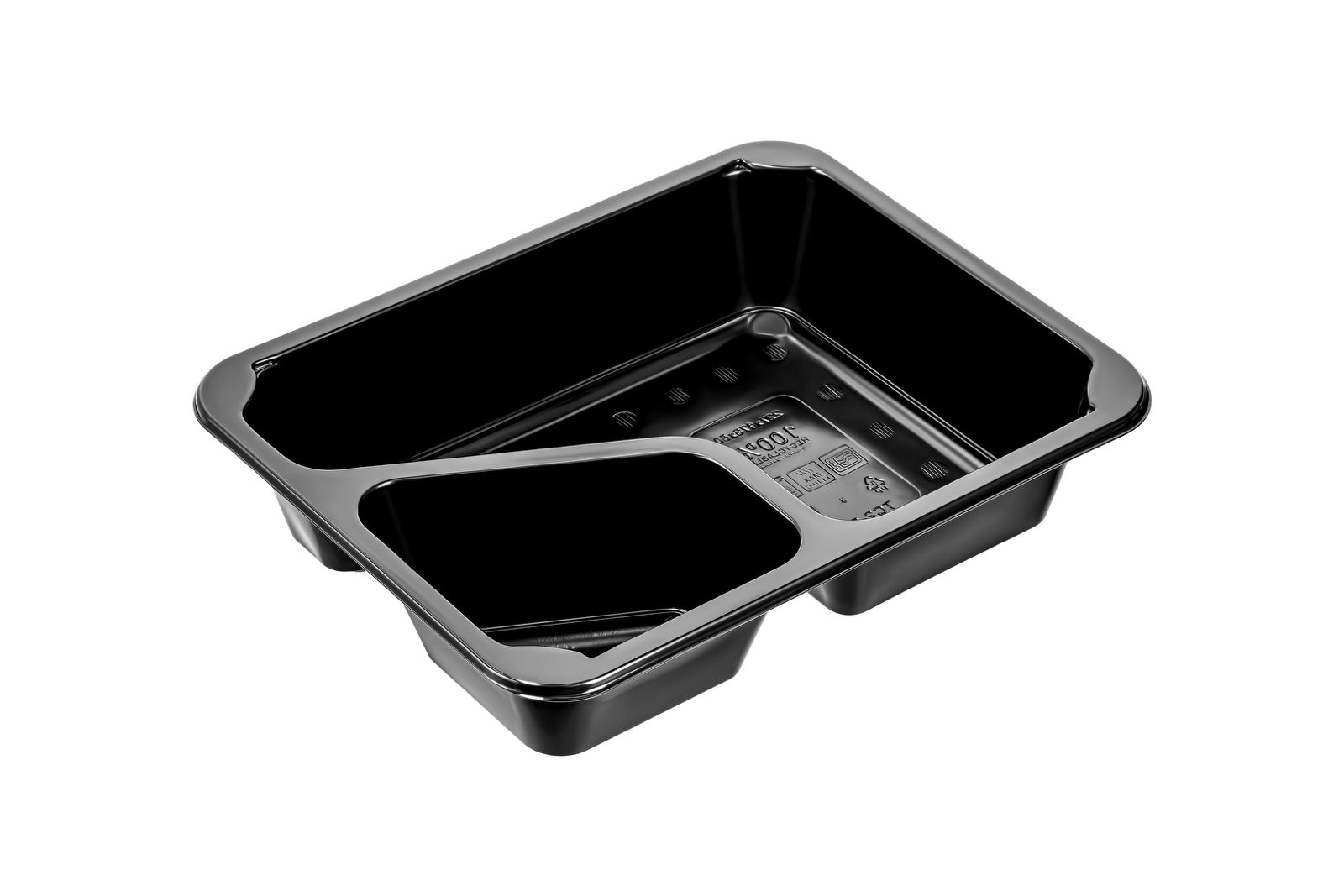 Tabak 21 cm Köşeli PP Beyaz