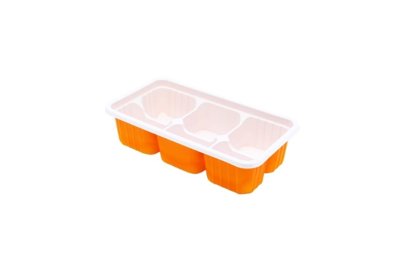 6 Compartment Ice Cream Container 211