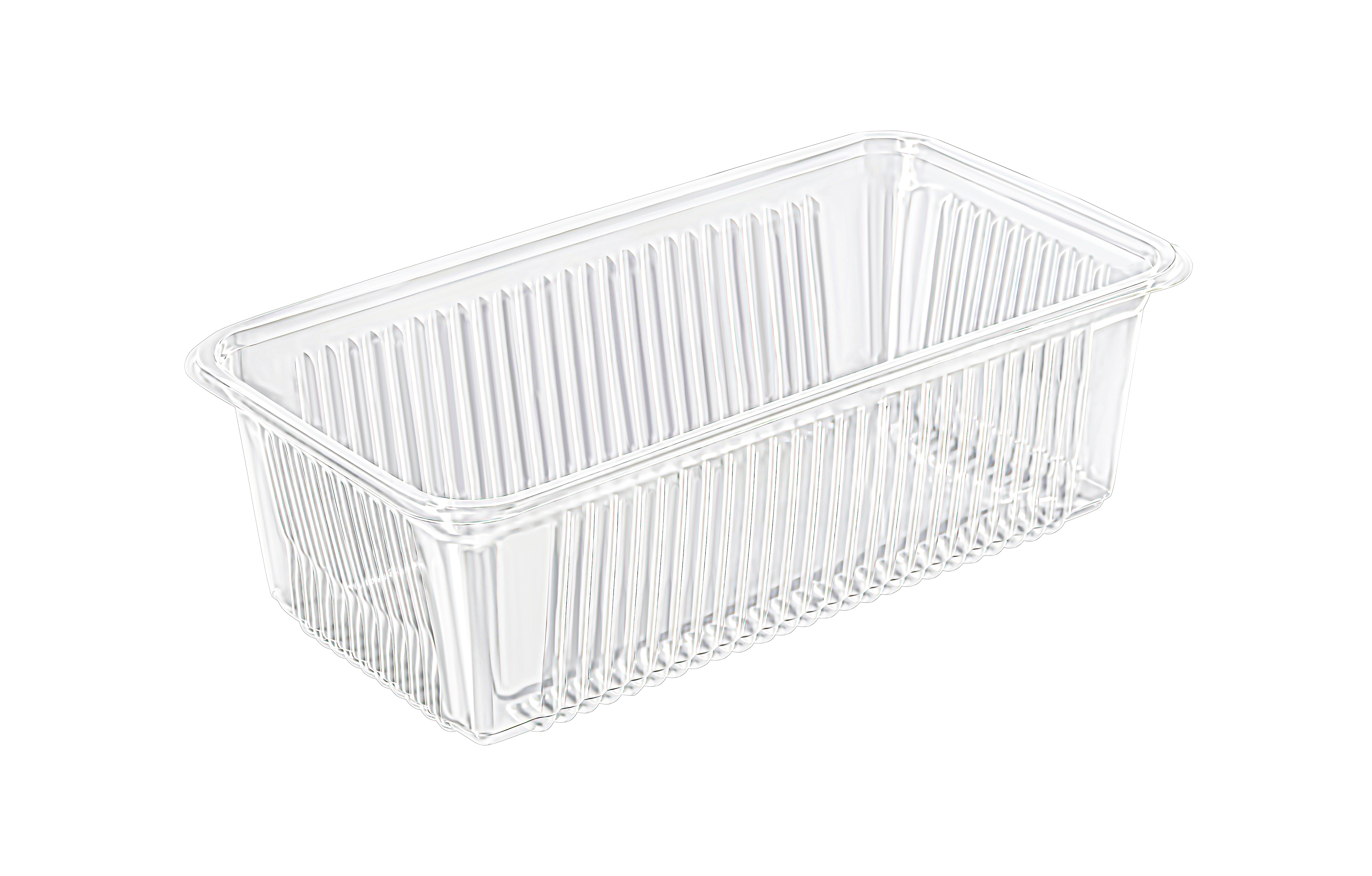 Tabak 21 cm Köşeli PP Beyaz