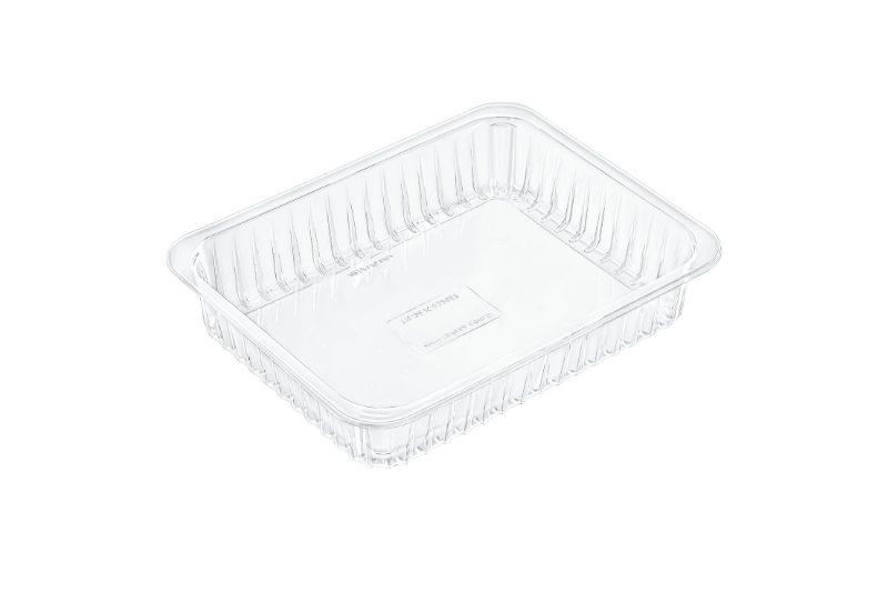 Tabak 21 cm Köşeli PP Beyaz