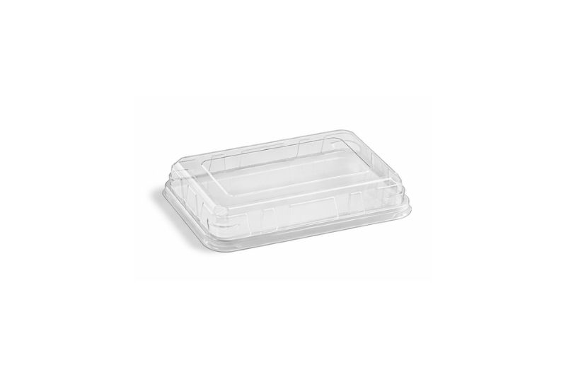 Tabak 21 cm Köşeli PP Beyaz