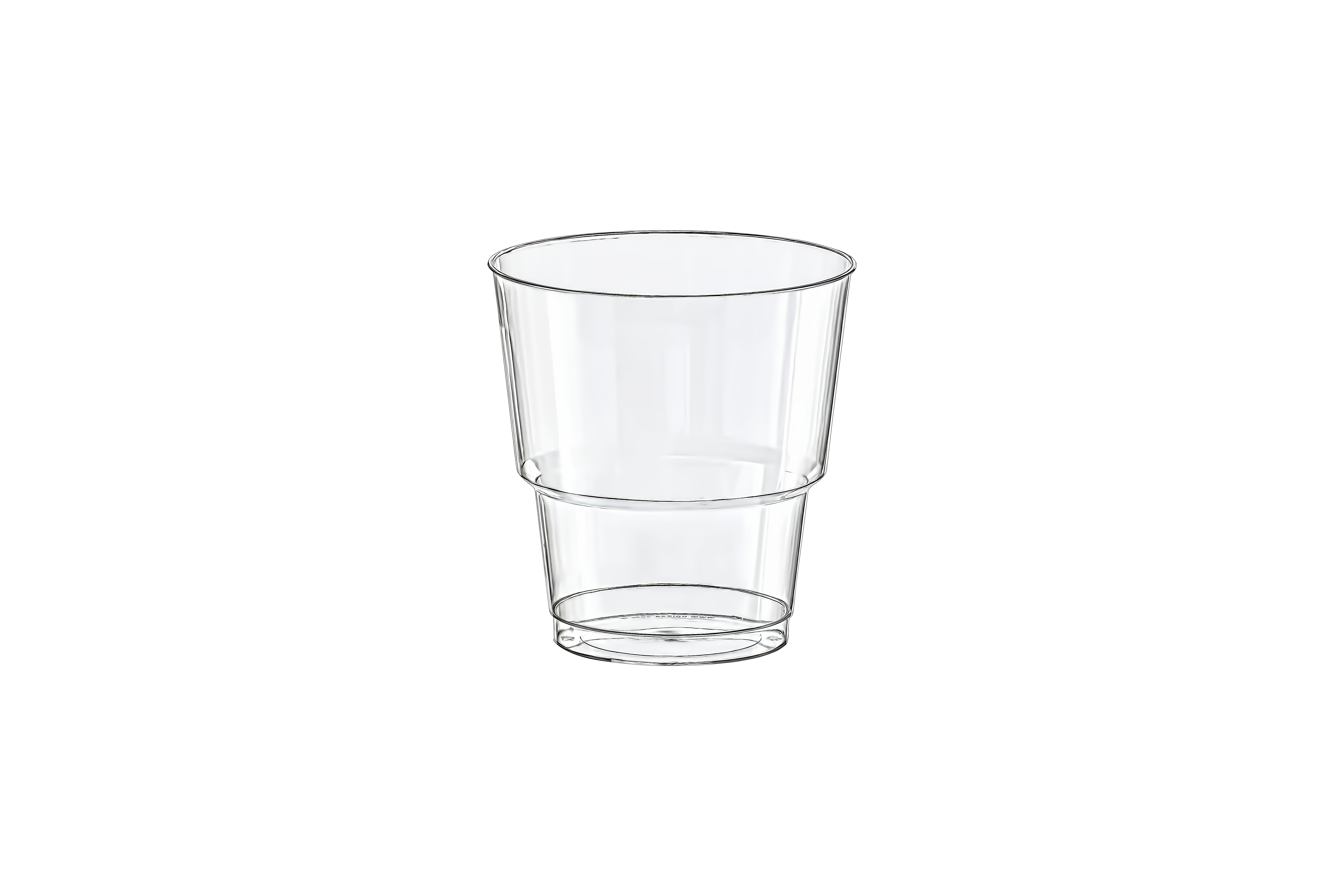 Tabak 21 cm Köşeli PP Beyaz