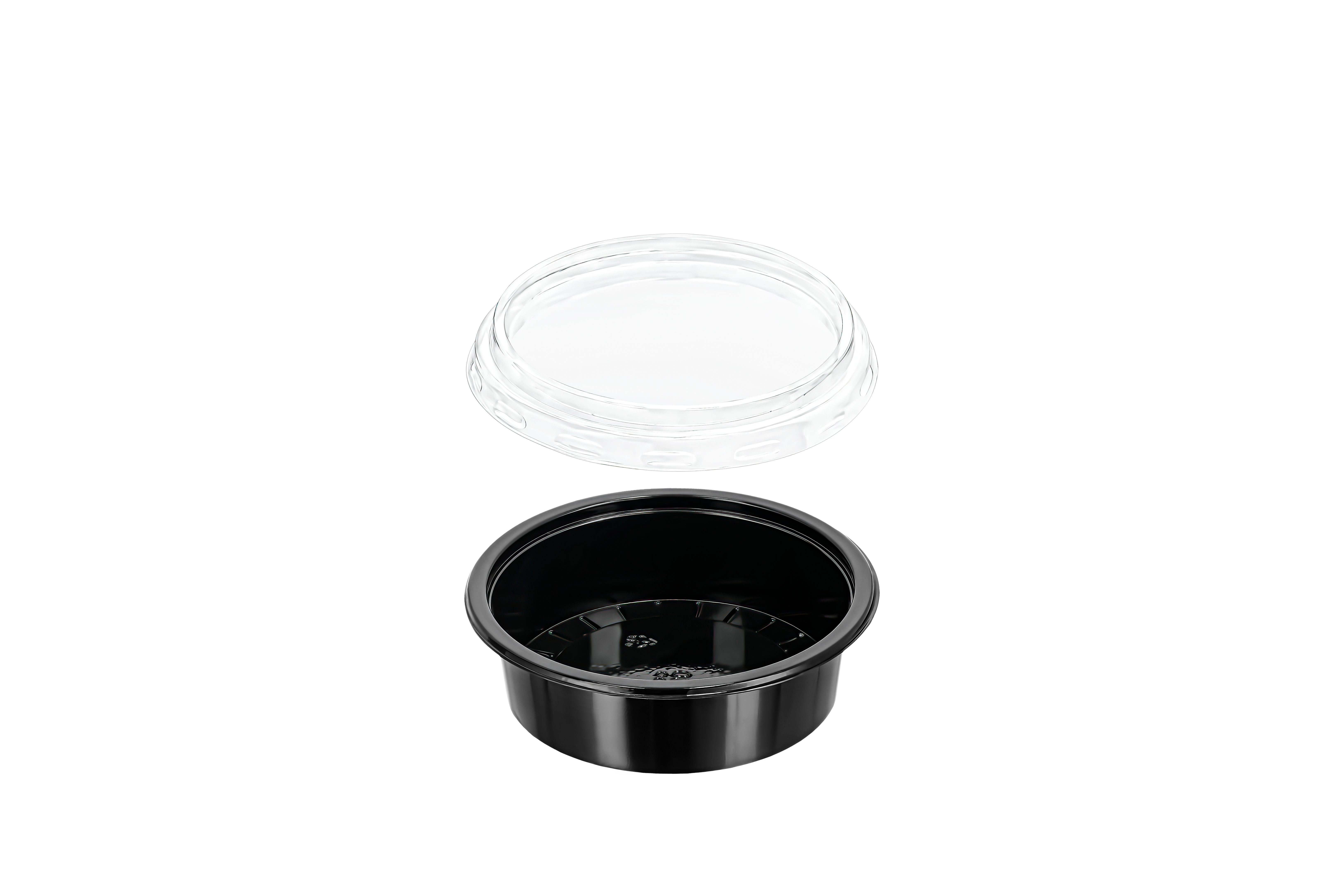 Tabak 21 cm Köşeli PP Beyaz