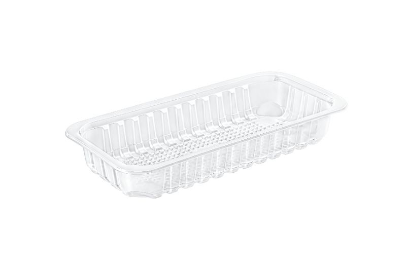 Tabak 21 cm Köşeli PP Beyaz