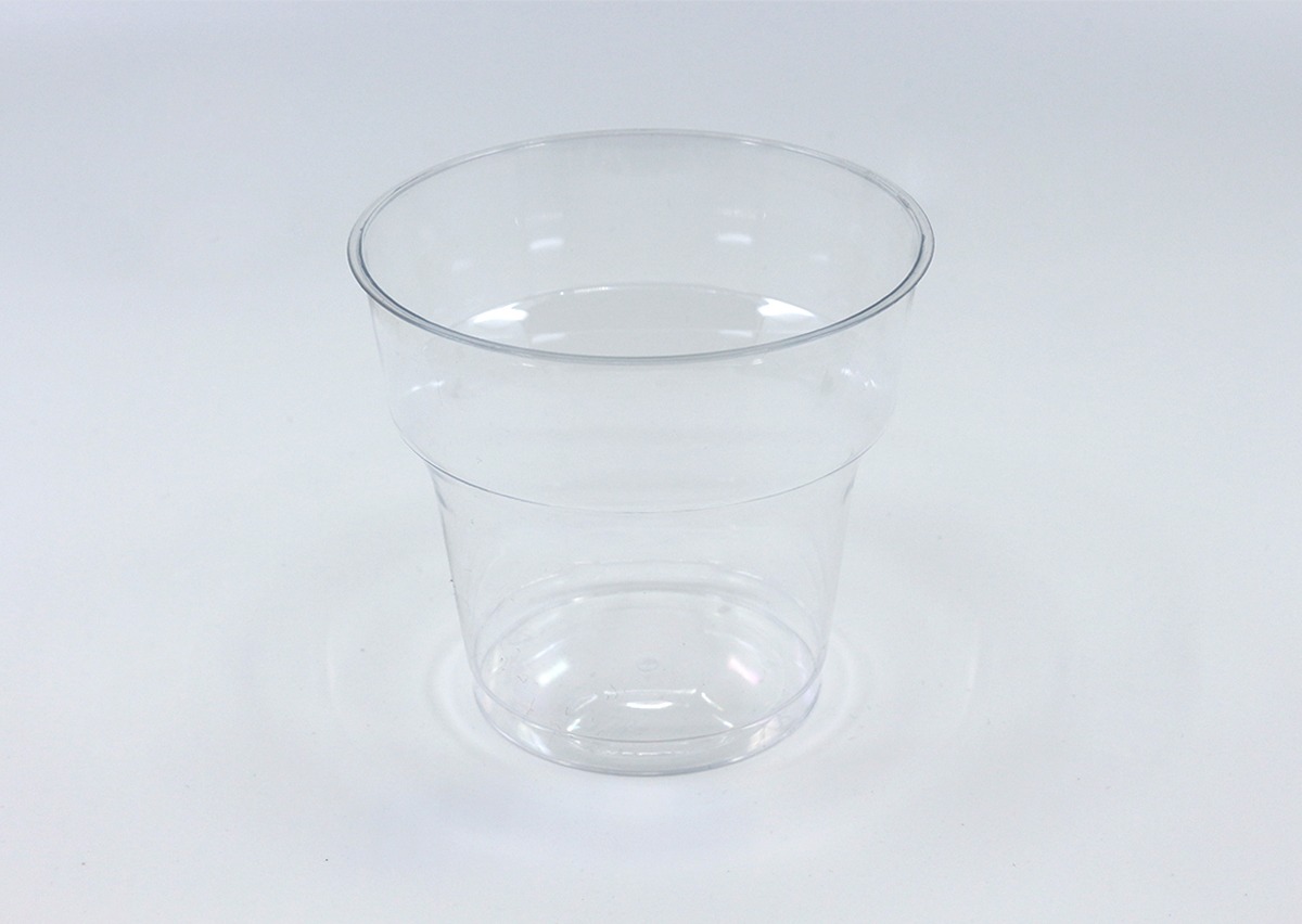 Tabak 21 cm Köşeli PP Beyaz