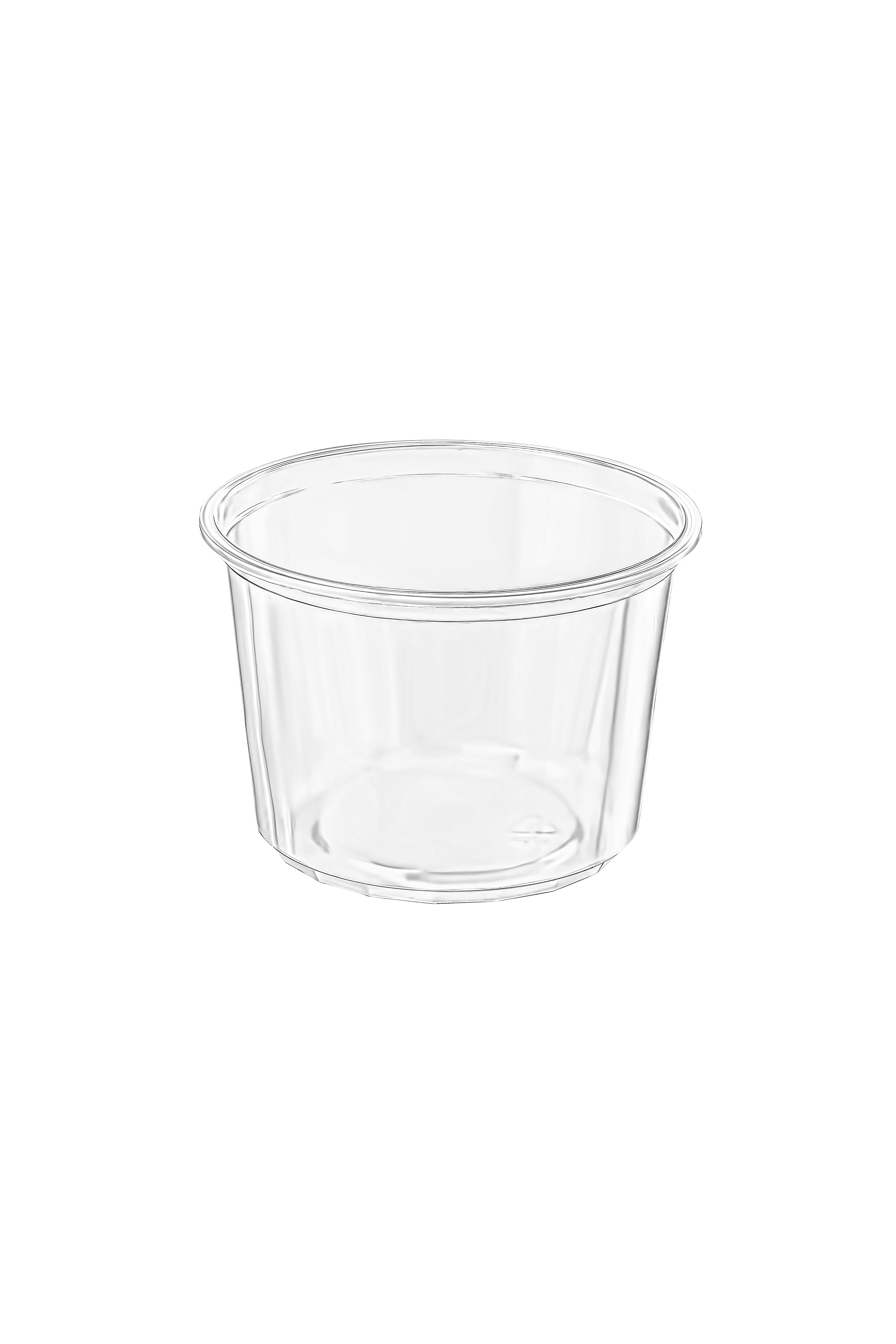 Tabak 21 cm Köşeli PP Beyaz