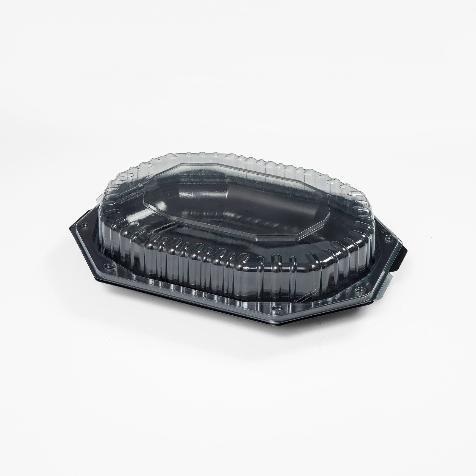 Tabak 21 cm Köşeli PP Beyaz