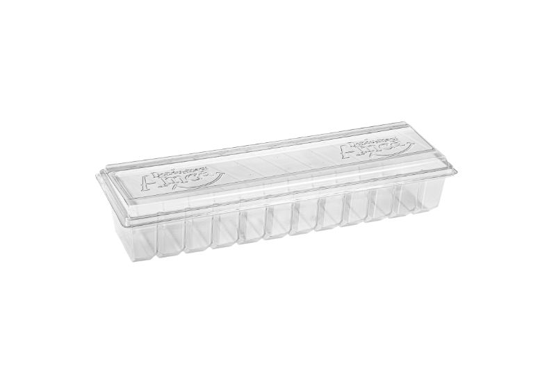 Tabak 21 cm Köşeli PP Beyaz