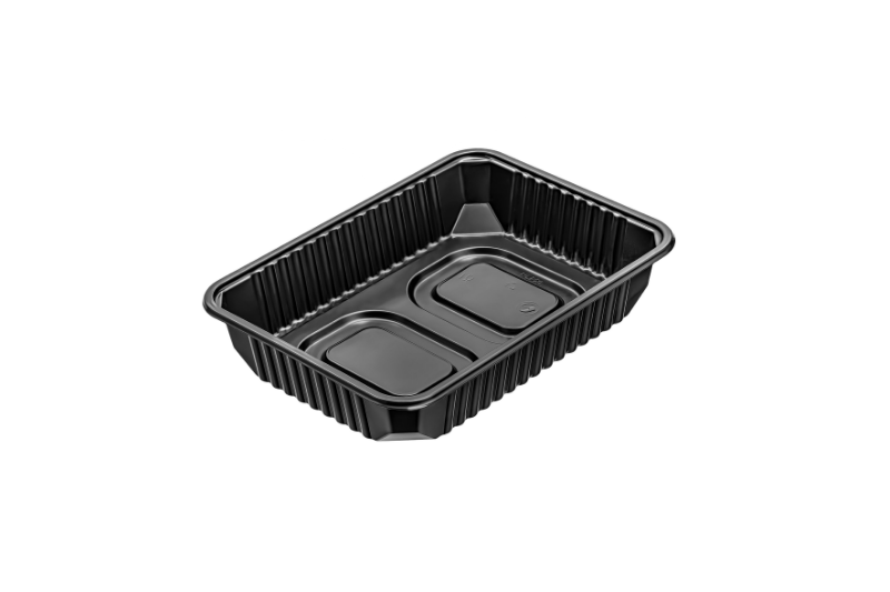 Tabak 21 cm Köşeli PP Beyaz