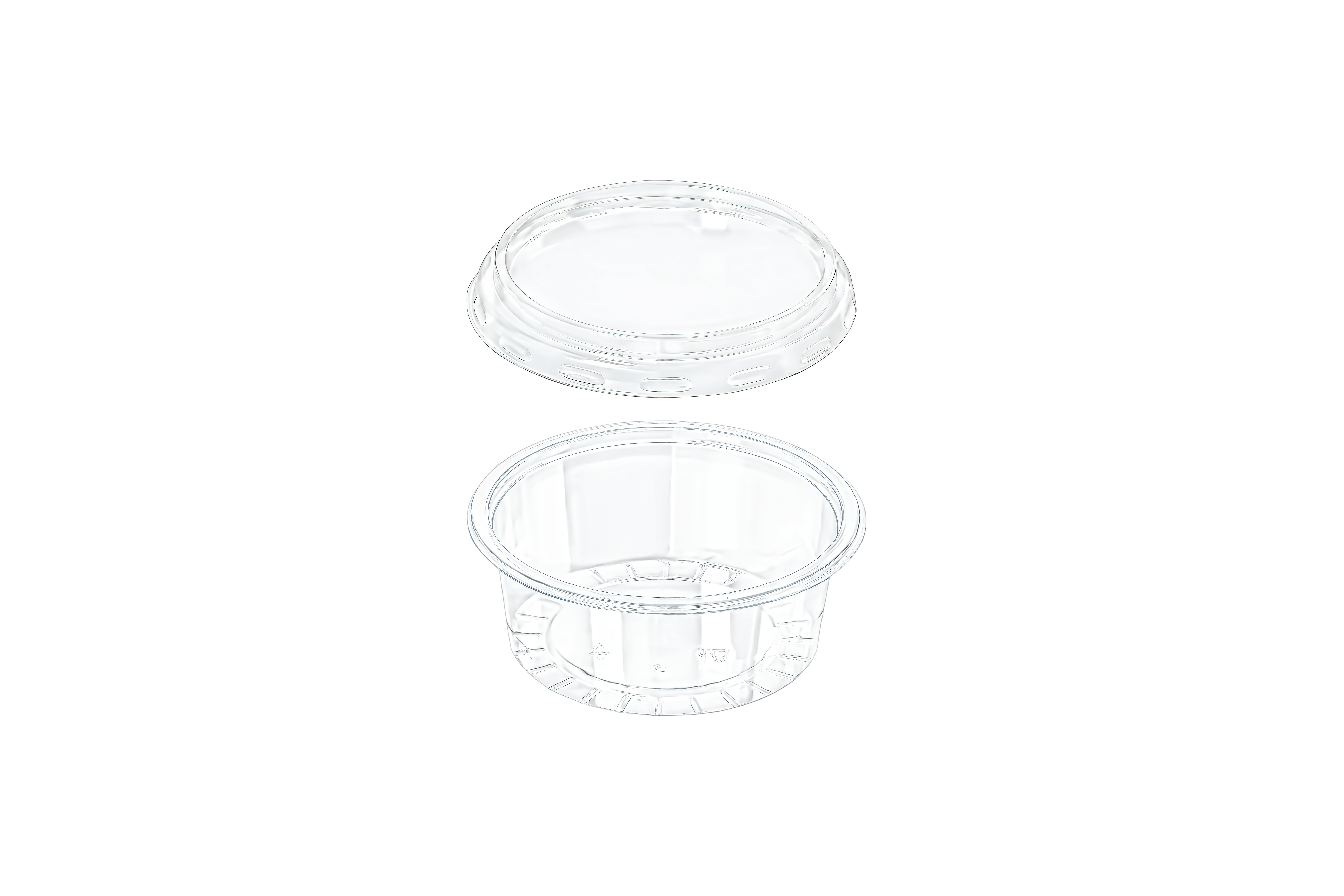 Tabak 21 cm Köşeli PP Beyaz