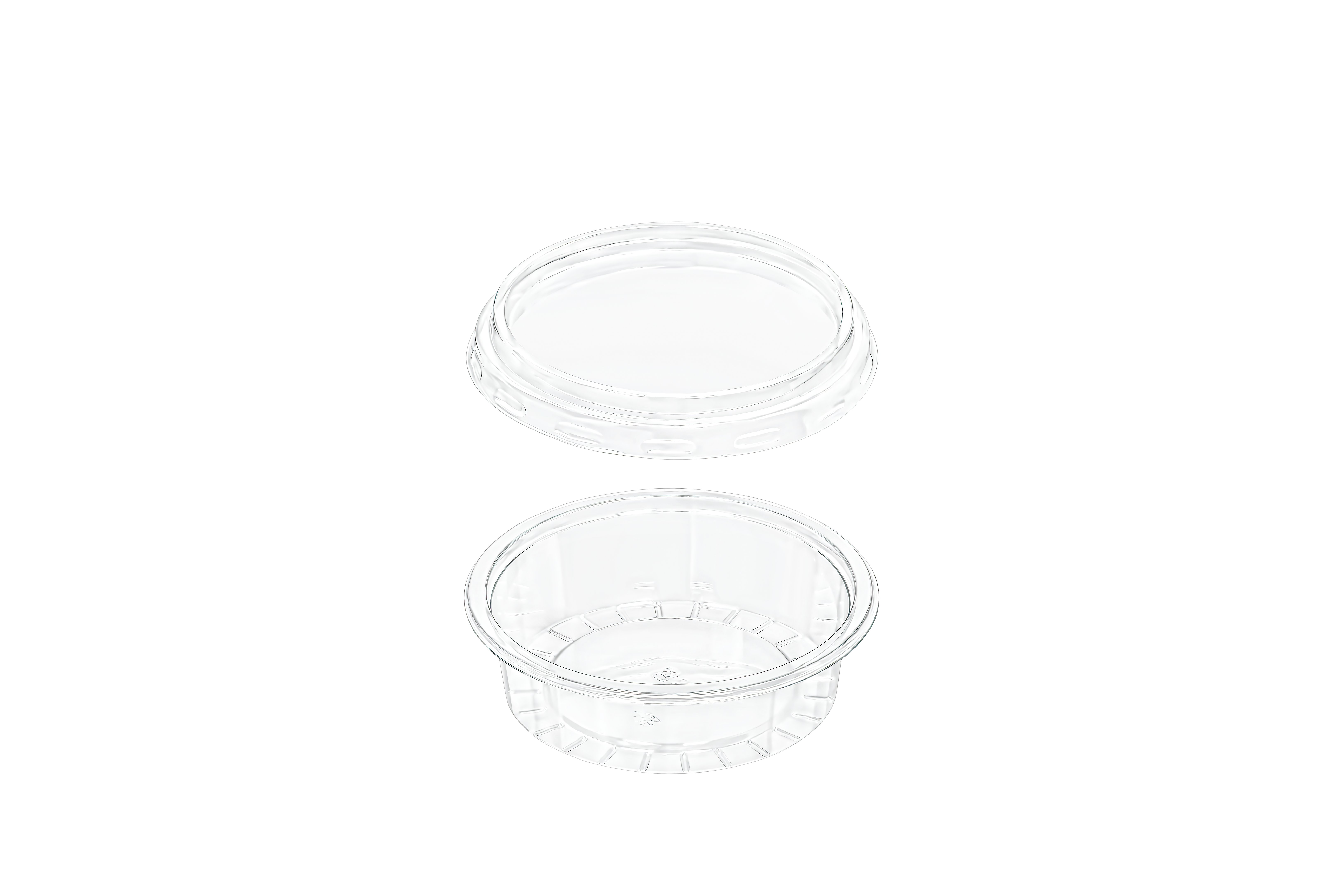 Tabak 21 cm Köşeli PP Beyaz