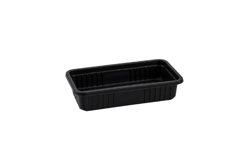 Tabak 21 cm Köşeli PP Beyaz