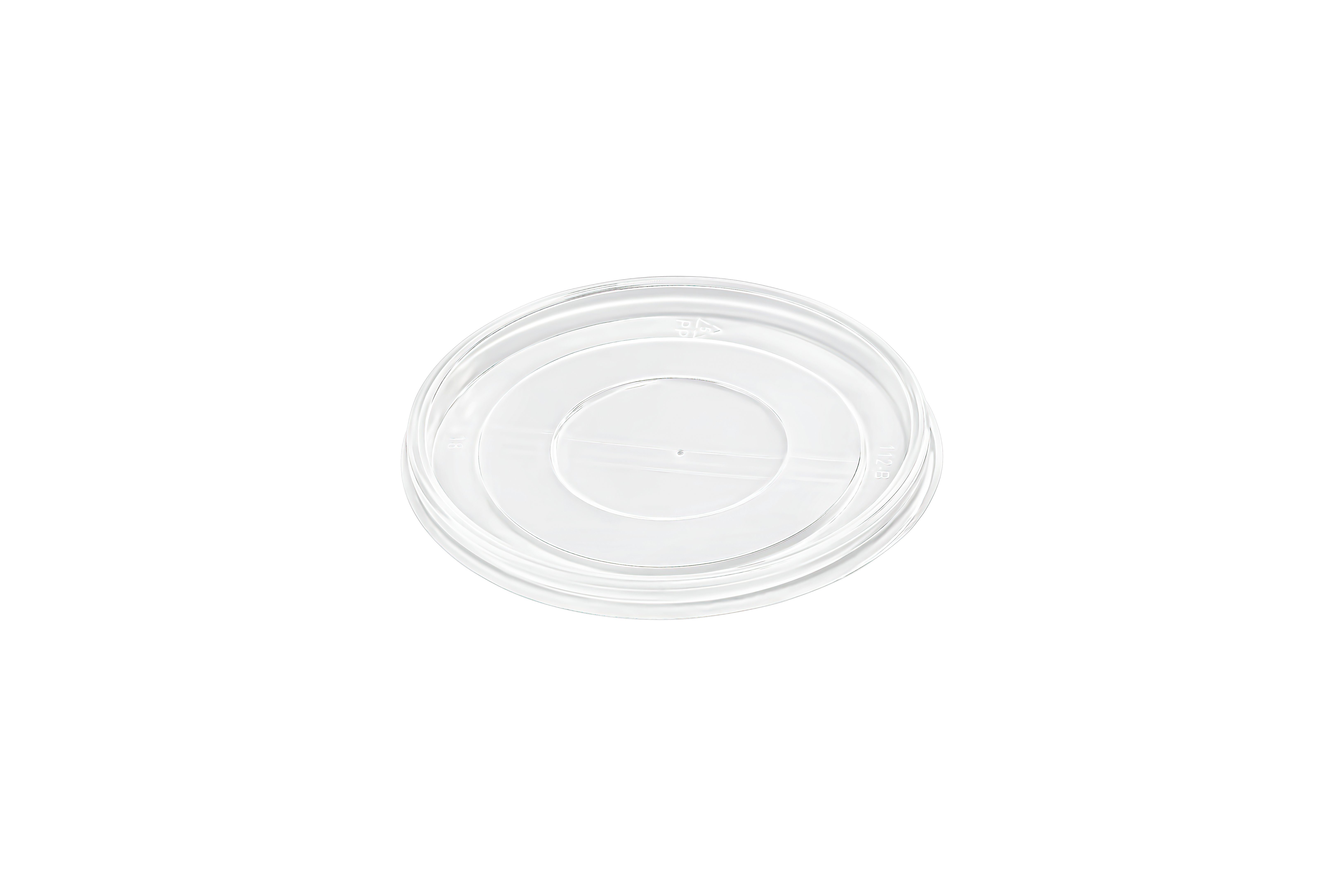 Tabak 21 cm Köşeli PP Beyaz