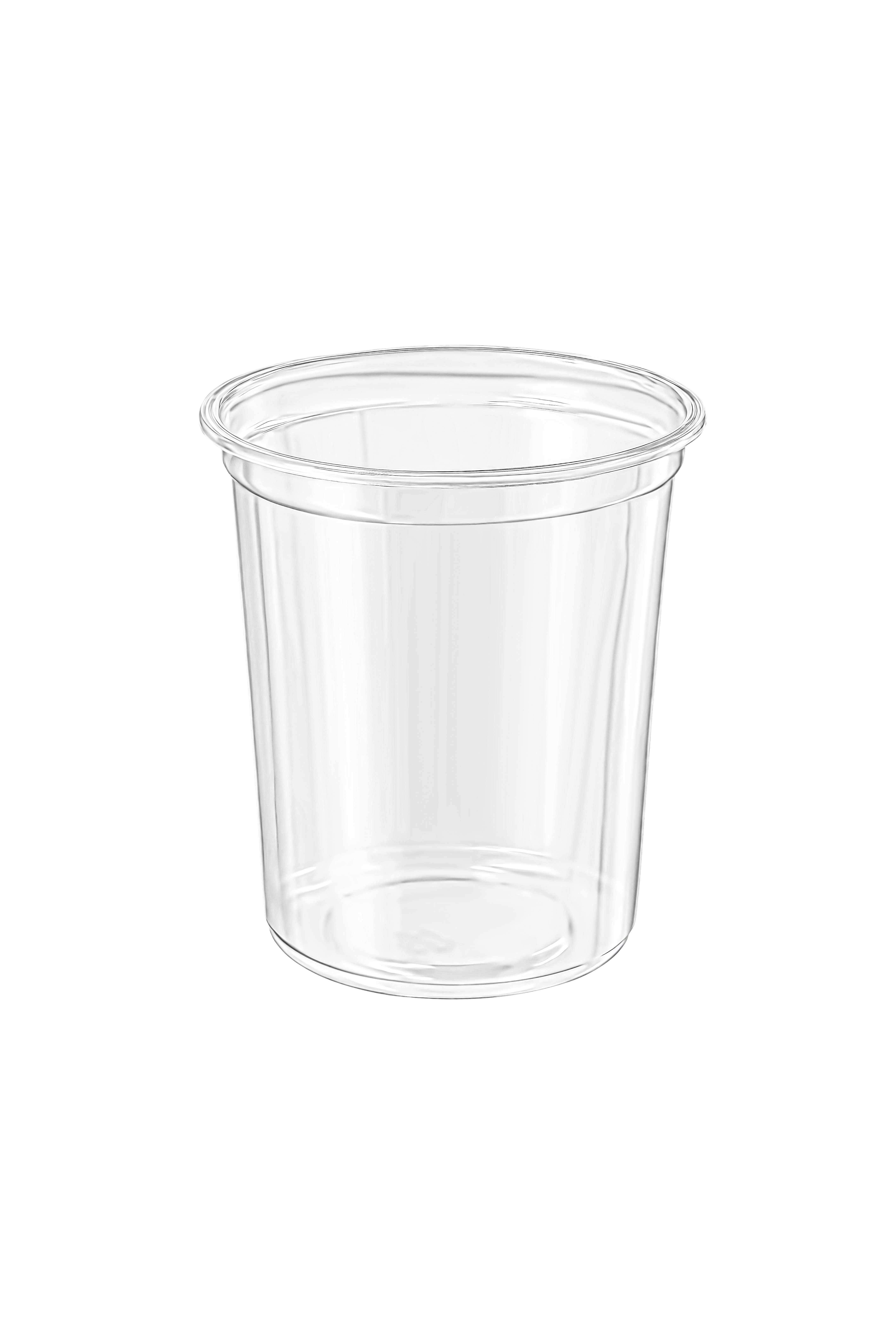 Tabak 21 cm Köşeli PP Beyaz